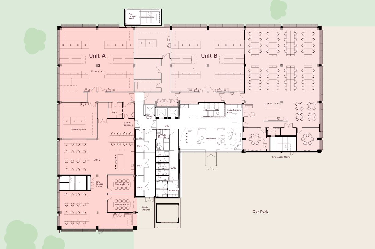 Origin Point Ground Floor Floorplan