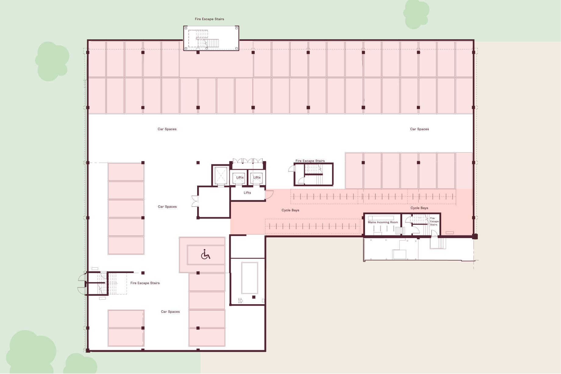 Origin Point Cambridge Lower Ground Floorplan